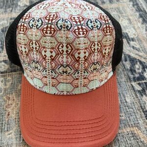 Prana Trucker Hat with Black Mesh
